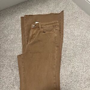Brown flared -Leg Jeans